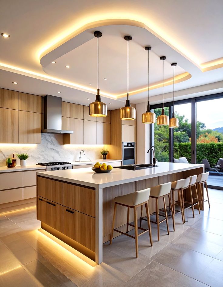 False ceiling and interior service in Kapurbawdi by AF Furniture